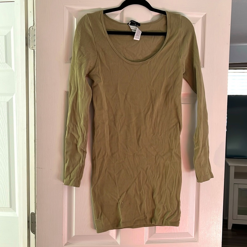Sage Green Midi Dress